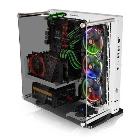 Thermaltake Core P3 Tempered Glass Snow Edition NoPowerSupply ATX Mid Tower CA-1G4-00M6WN-05